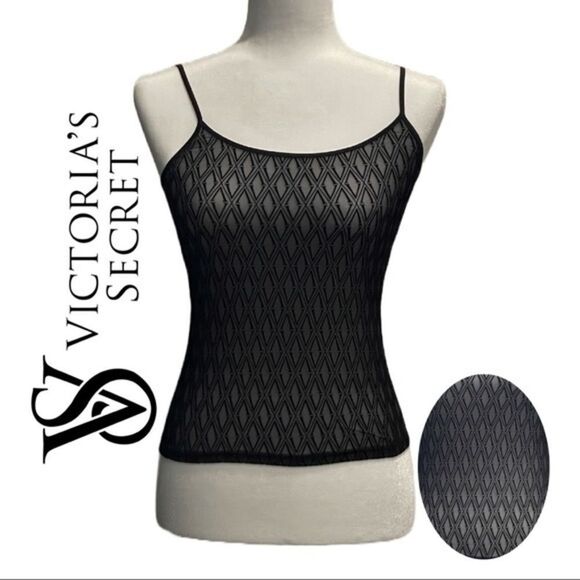 ‎Victoria’s Secret Mesh “V” Camisole - Picture 1 of 1